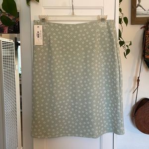 Montce jade floral skirt